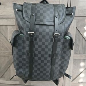 Louis Vuitton Christopher Backpack Damier Graphite
